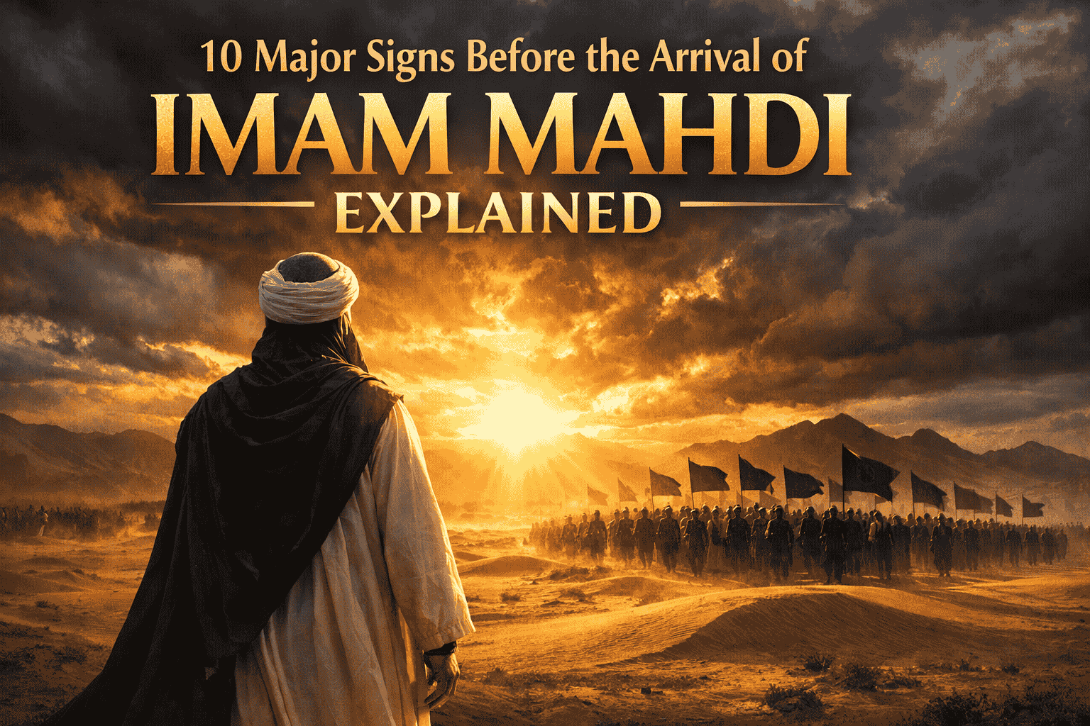 10 Major Signs Before the Arrival of Imam Mahdi Explained